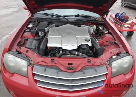 2007 Chrysler Crossfire Limited из США, поврежденный, VIN 1C3LN69L97X070407